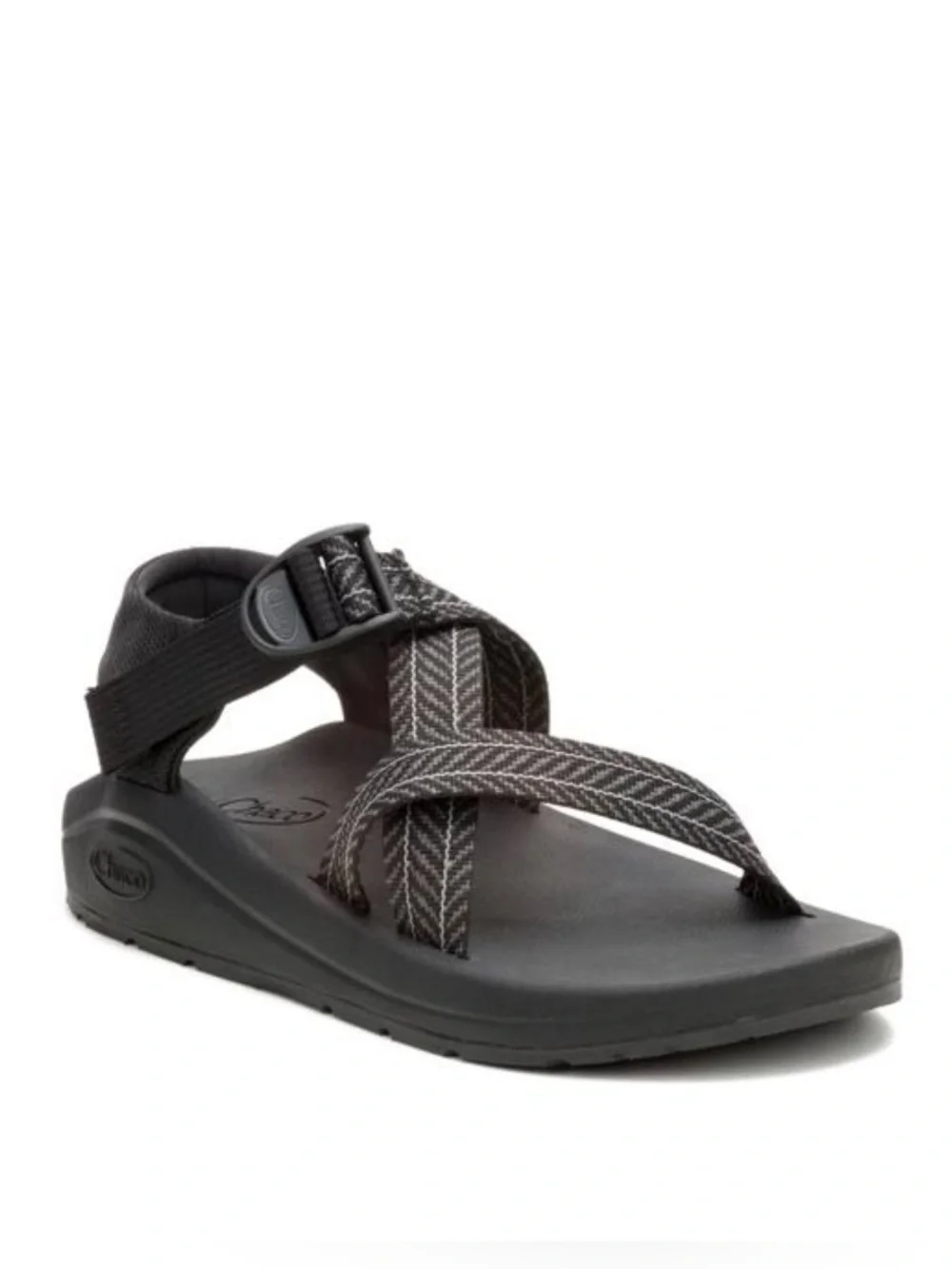 Men's CushZ Extra Cushioned Sandal black size 10